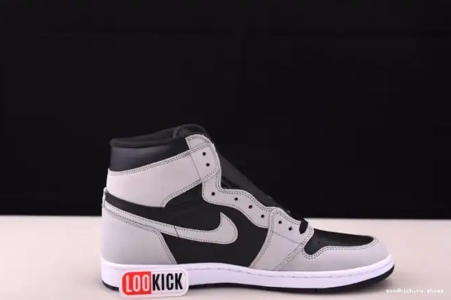 Cheap Grey Jordan 1 Air Light Smoke White 555088-035 Retro High Black 0514
